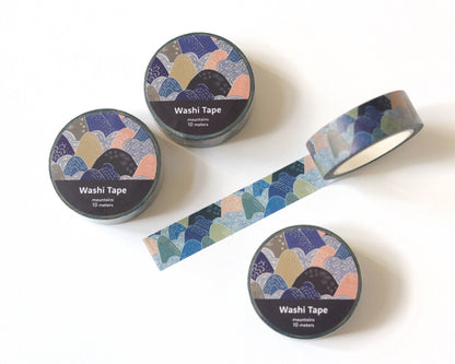 Ruban Washi Montagnes