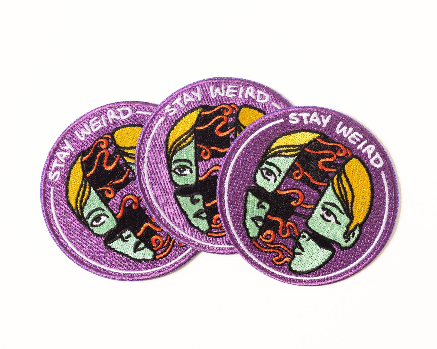 Patch thermocollant Stay weird - RippleSplash