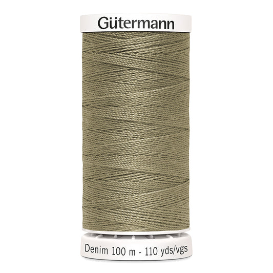 Sewing thread - Denim - Beige - GÜTERMANN 