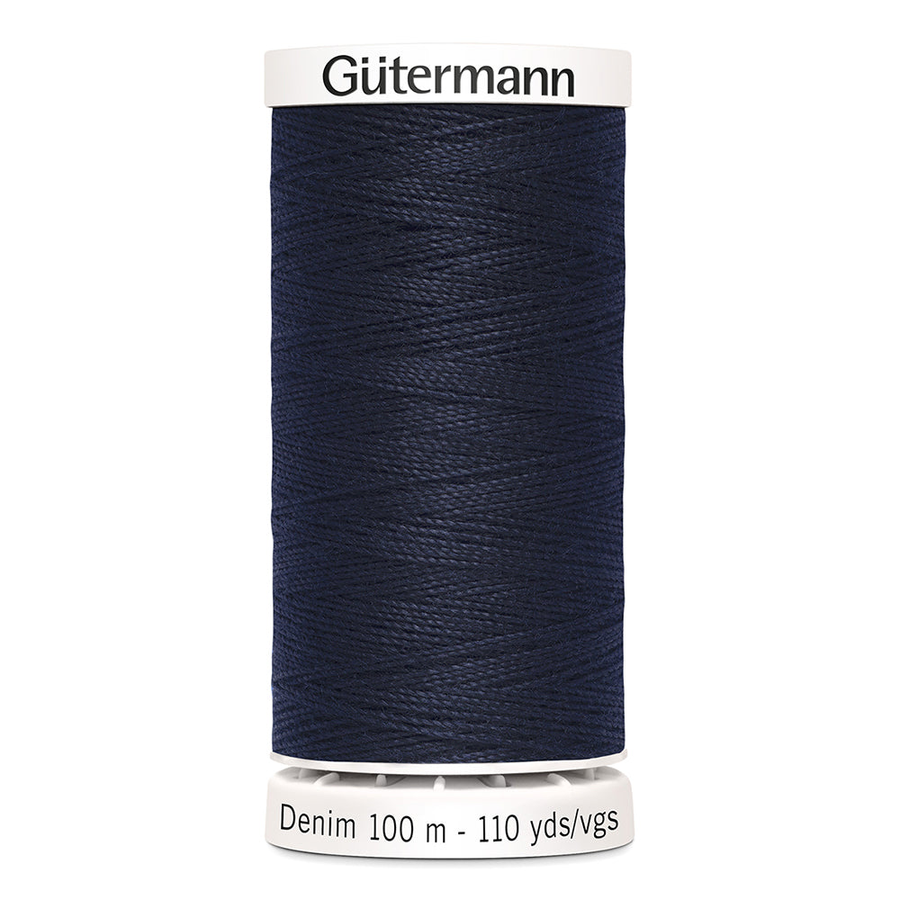 Sewing thread - Denim - Dark blue - GÜTERMANN 