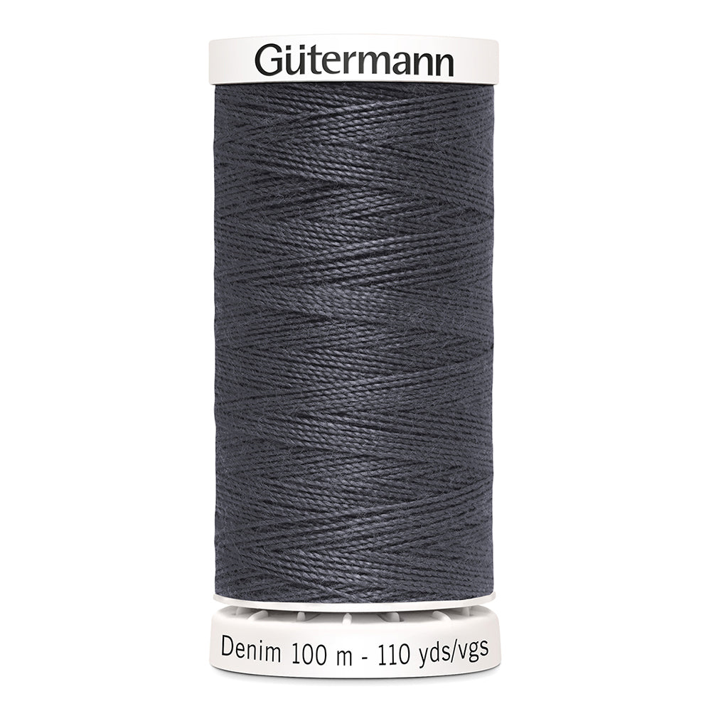 Sewing thread - Denim - Gray - GÜTERMANN 