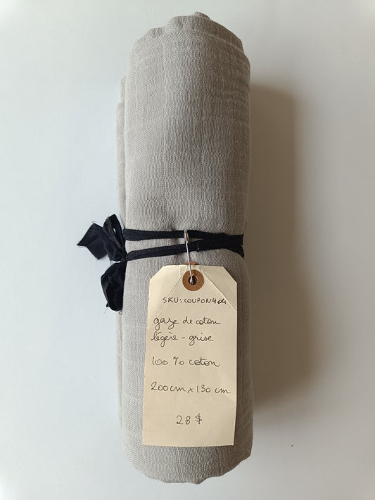 Lightweight cotton gauze - Remnant #404