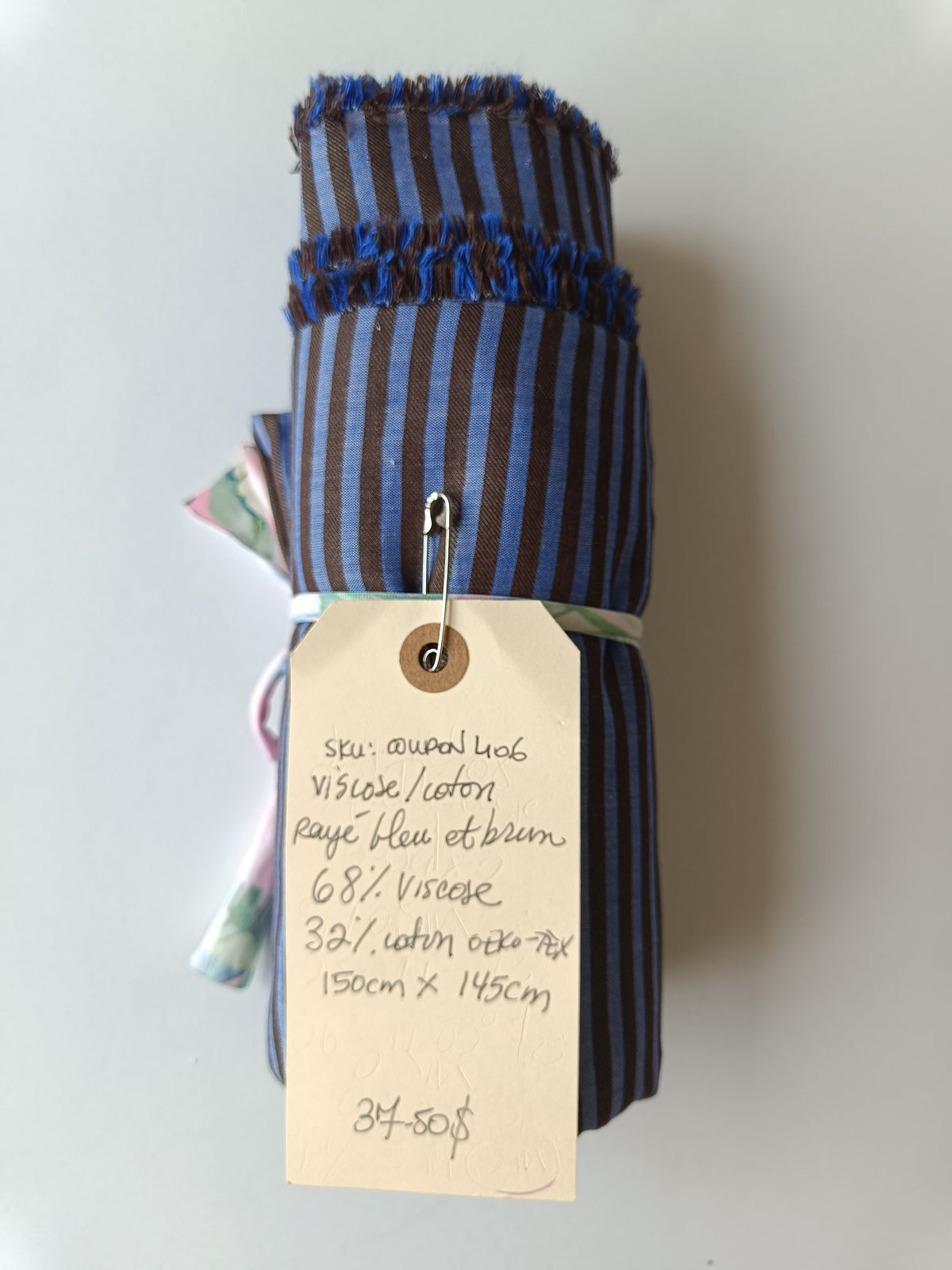 Viscose/coton - Coupon #406