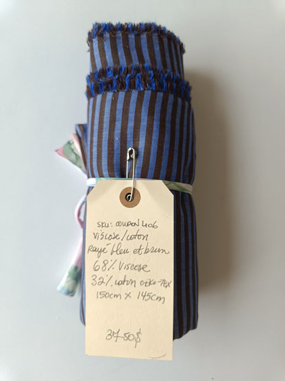 Viscose/coton - Coupon #406