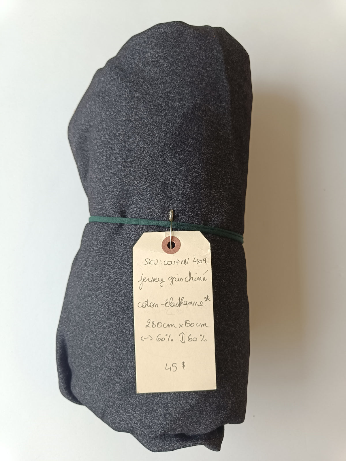 Jersey chiné - Coupon #409