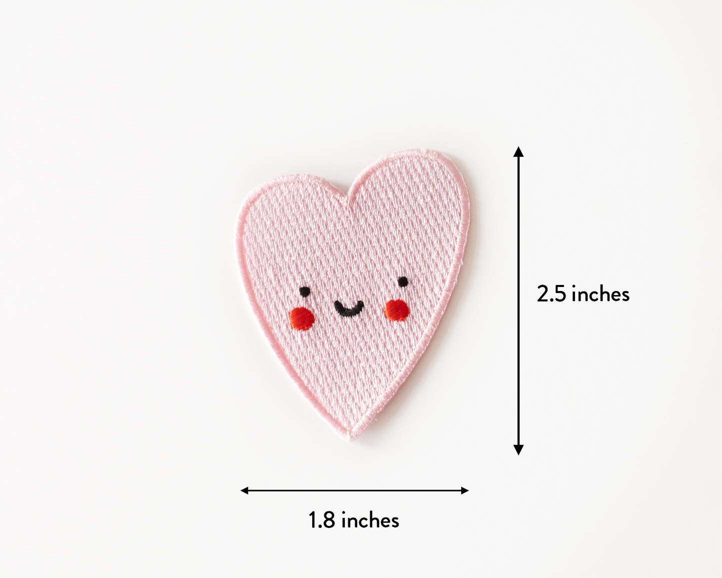Patch thermocollant Cœur Souriant - RippleSplash