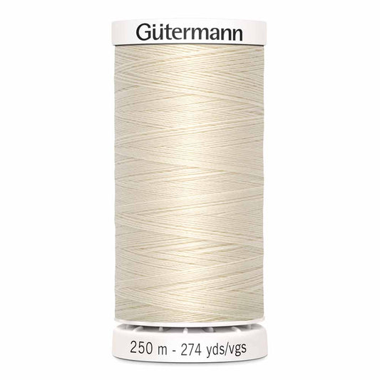 Polyester thread - 22 Eggshell - GÜTERMANN - 250m