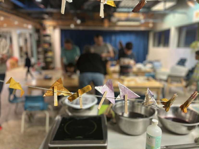Initiation à l'impression textile avec des encres végétales