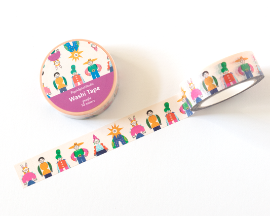 Ruban Washi - Personnes Fantaisistes | RIPPLESPLASH