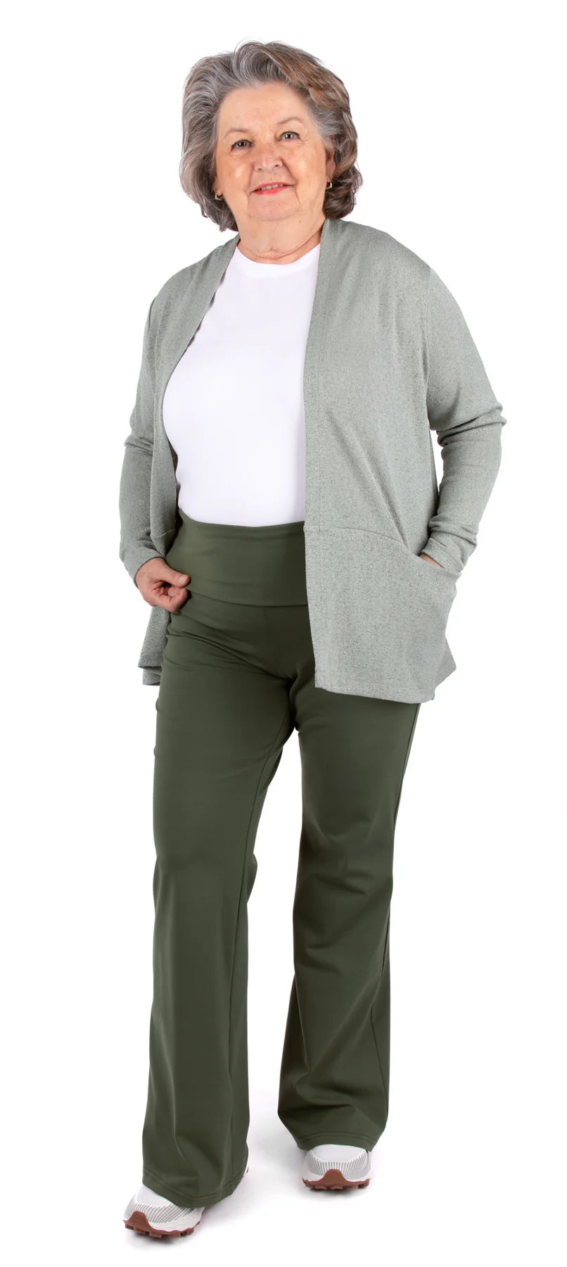 KIM 4673 Flared Pants & Fold-Over Shorts | Jalie Sewing Pattern