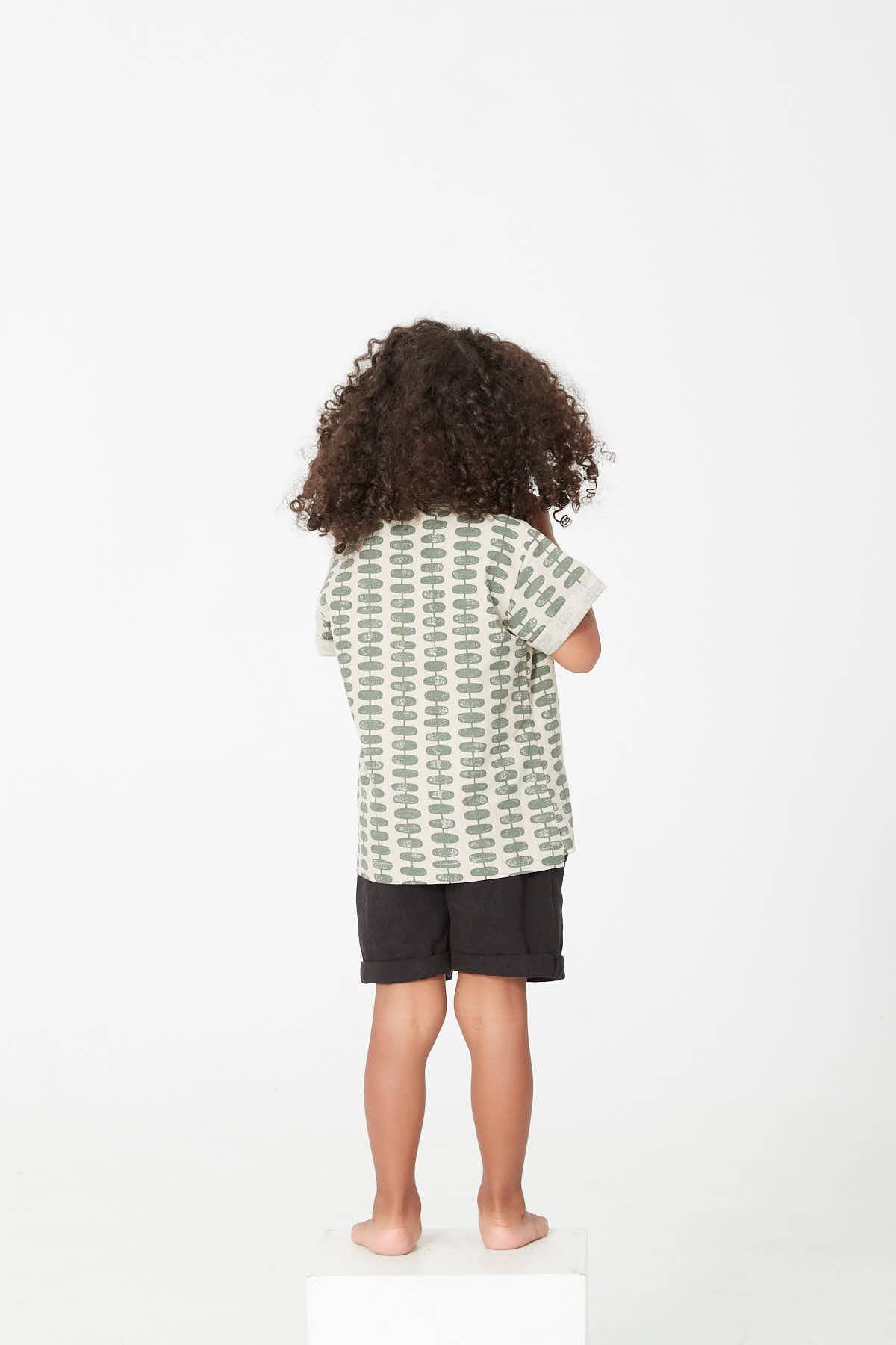 Chemise enfant - Patron papier - Fionna Hanna x Cokluch