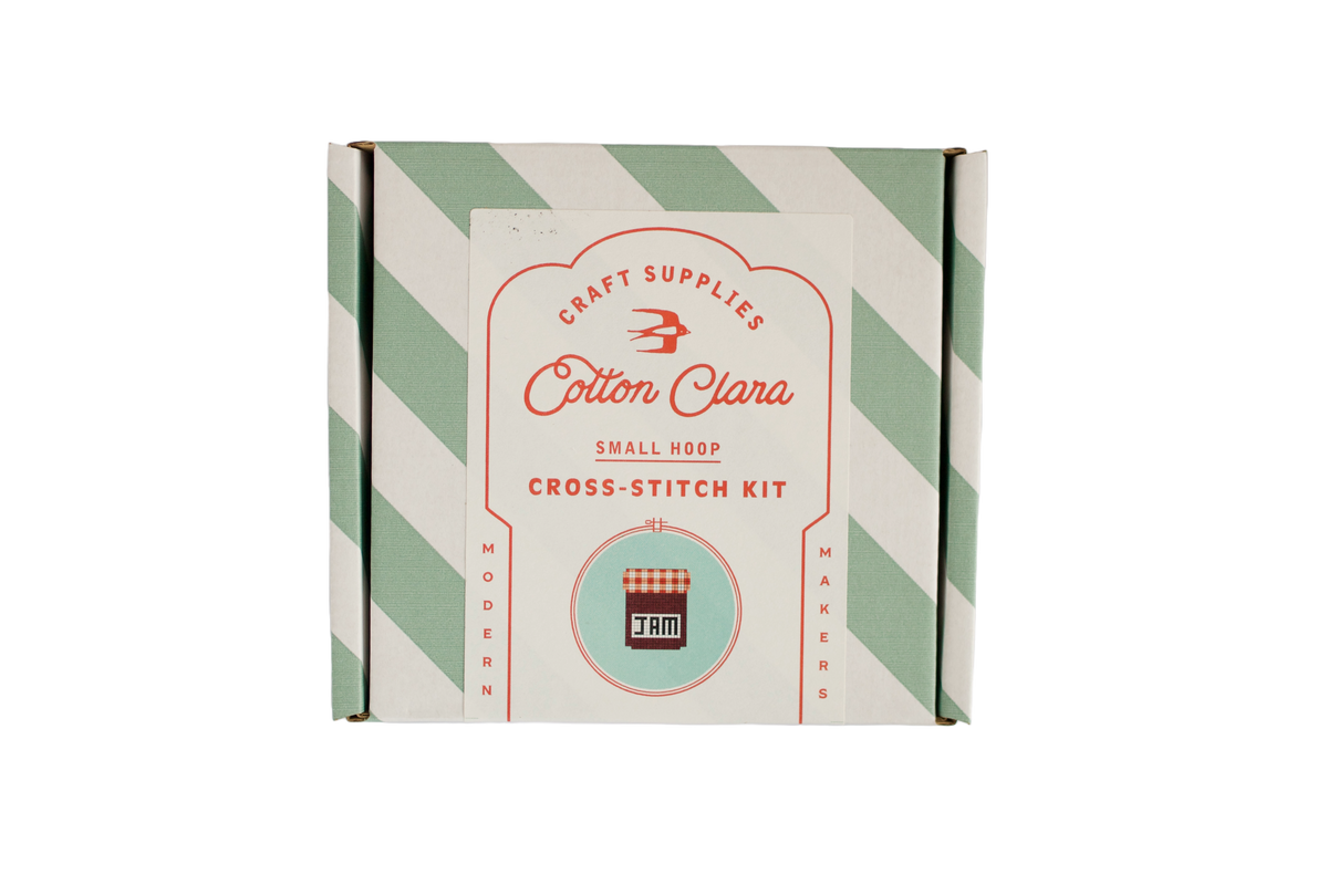Kit de point de croix - Confiture | Cotton Clara