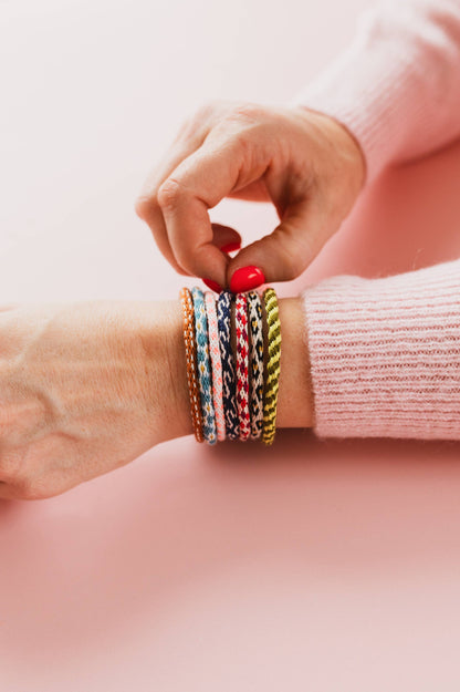Kit de bracelets d'amitié Kumihimo | Cotton Clara
