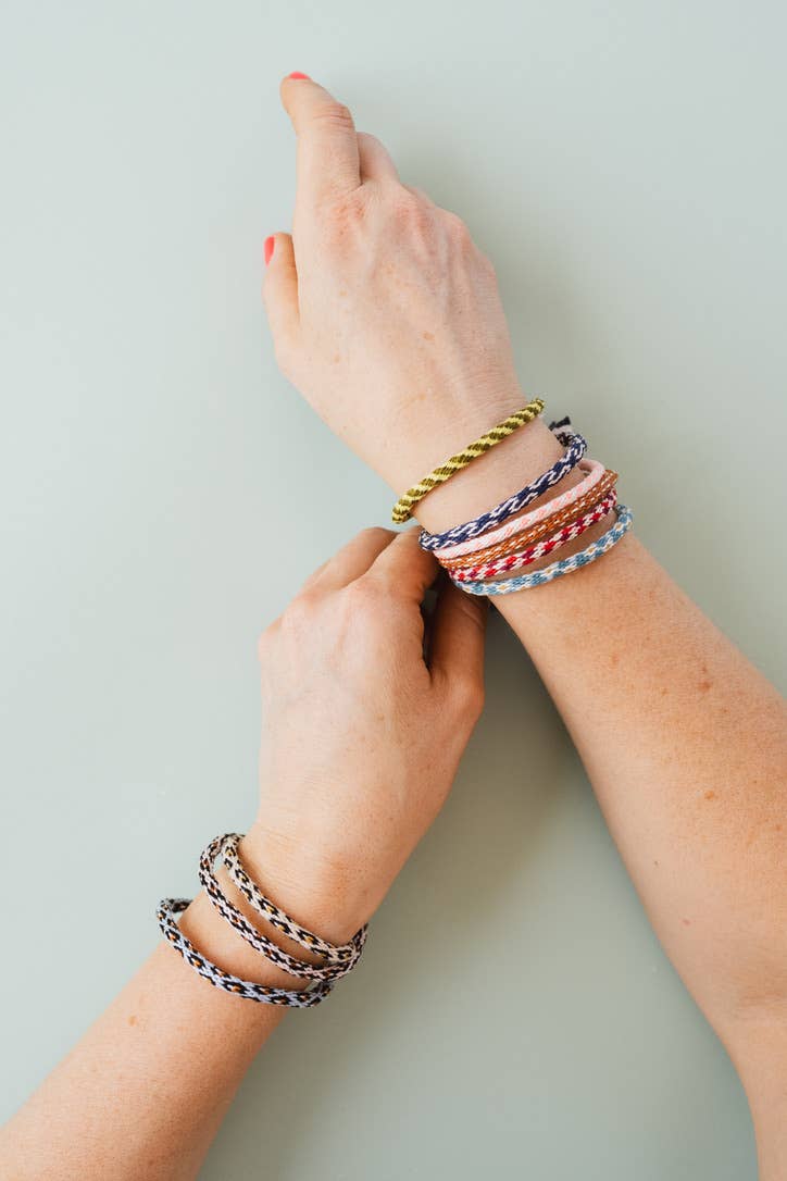 Kit de bracelets d'amitié Kumihimo | Cotton Clara