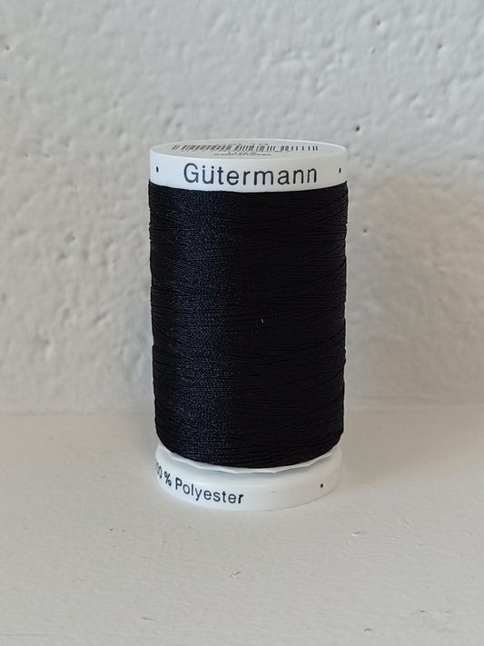 Fil de polyester 500 m. - 10 Noir - GÜTERMANN