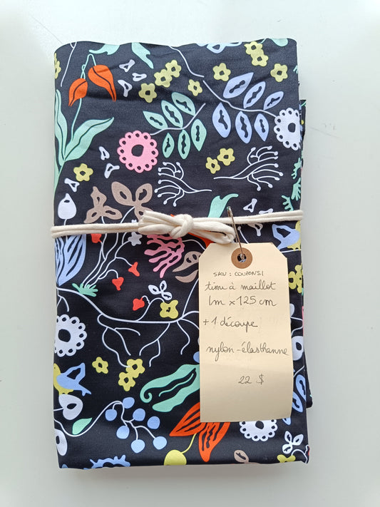 Tissu à maillot - Coupon #51