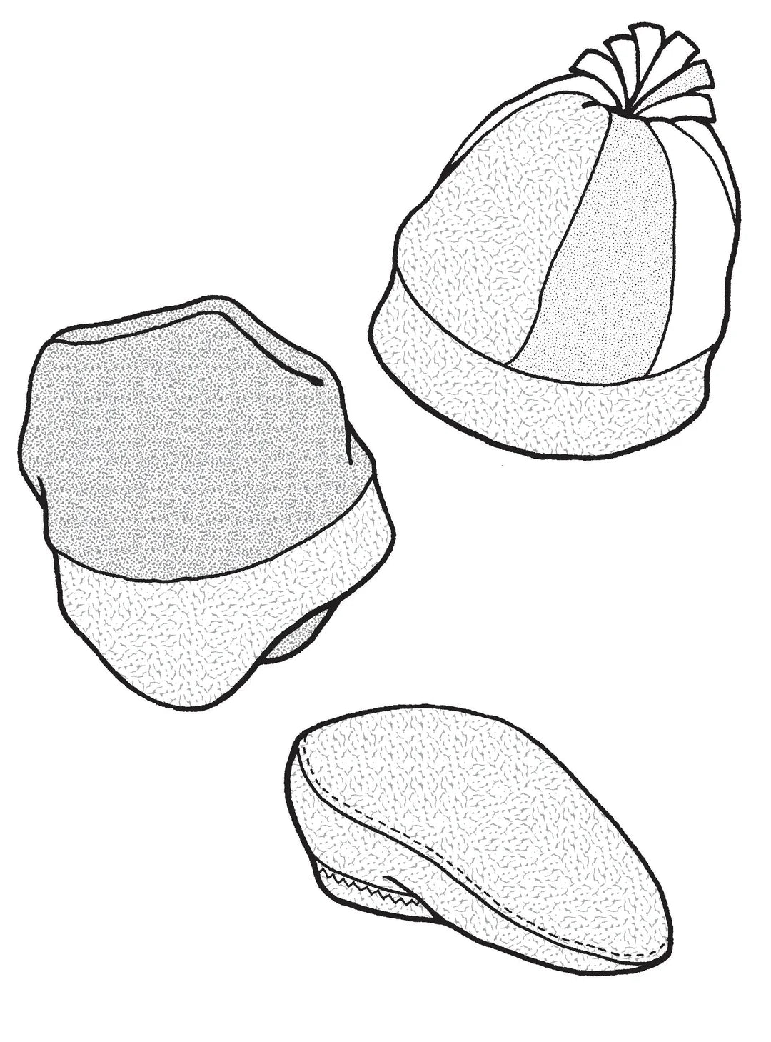522 – Snow Caps | The Green Pepper - PDF Sewing Pattern