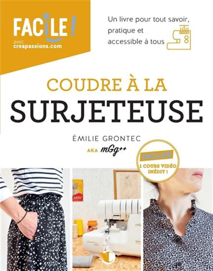 Coudre à la surjeteuse - Livre