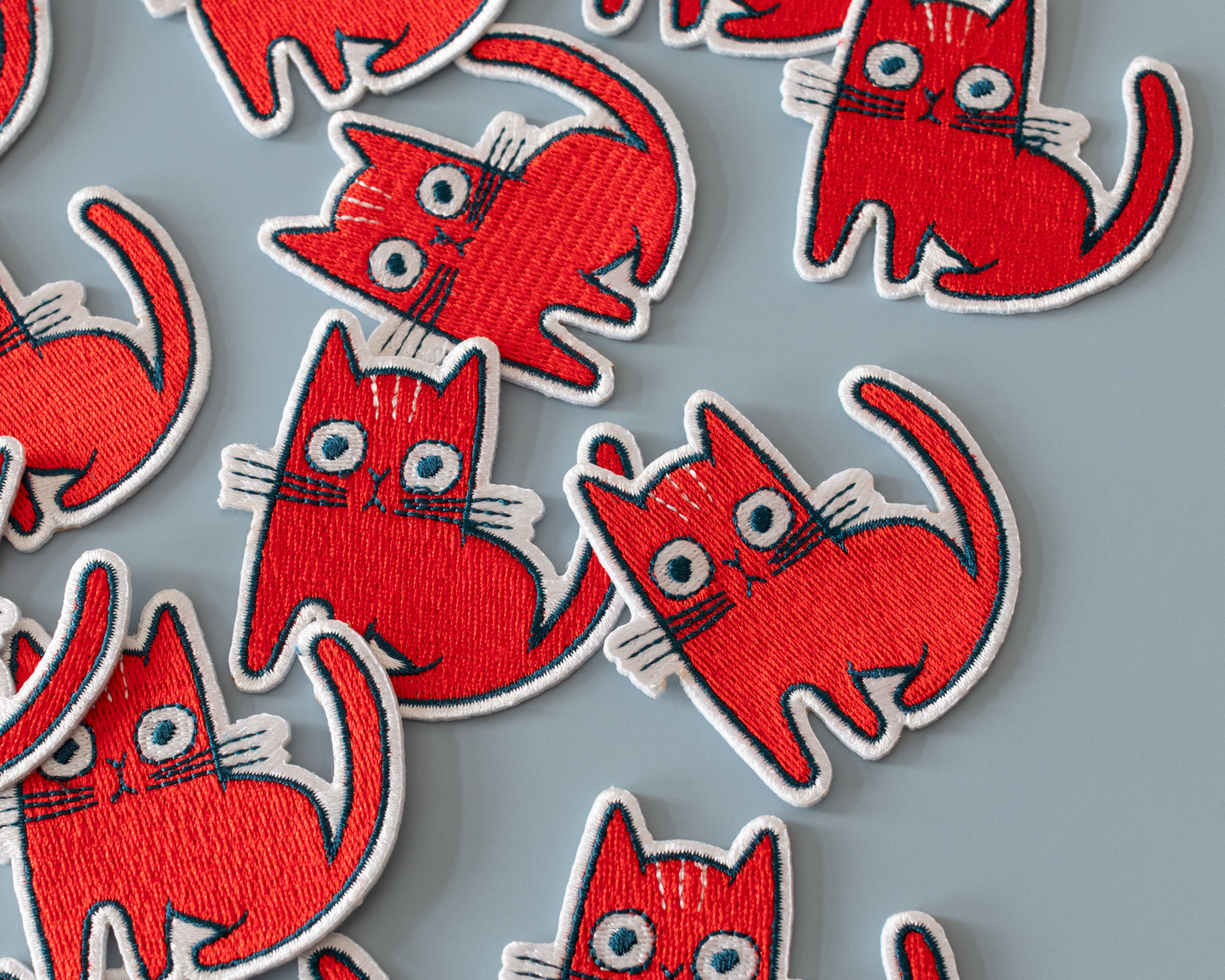 Patch thermocollant Chat rouge - RippleSplash