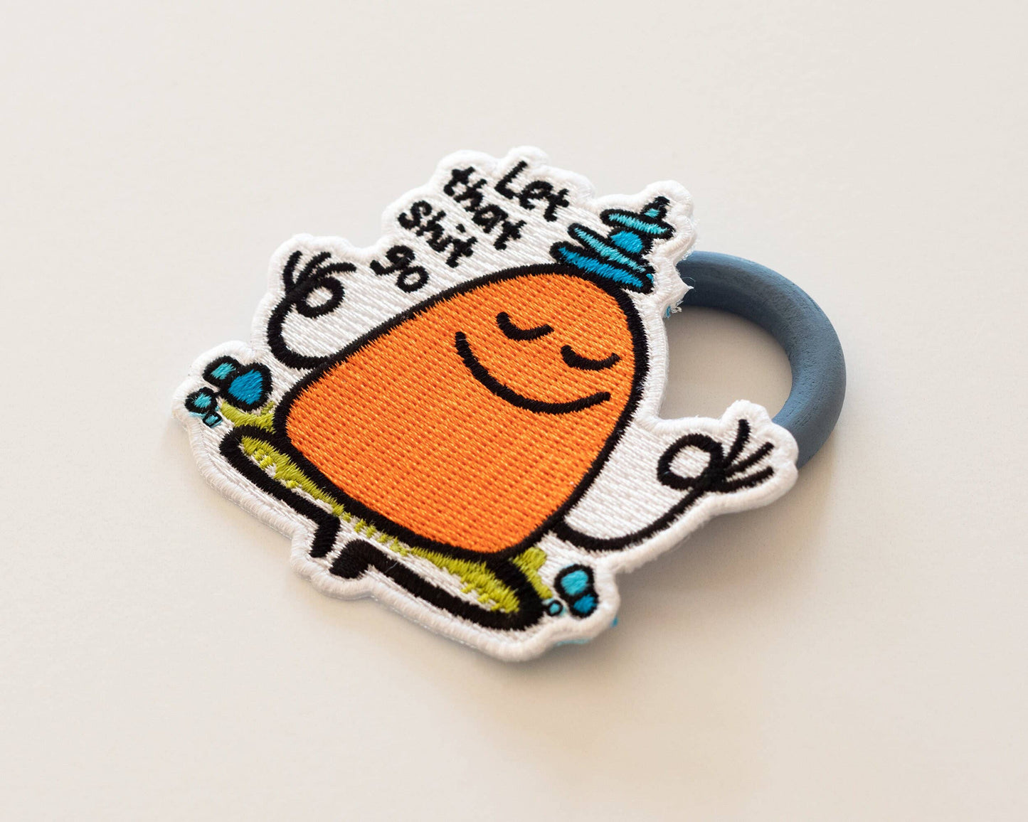 Patch thermocollant «Let That Shit Go» - RippleSplash