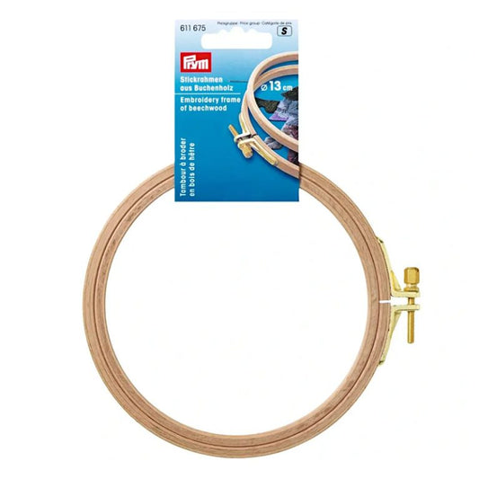 Beechwood embroidery hoop - 13cm / 5" - Prym 