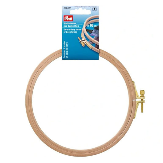 Beechwood embroidery hoop - 16cm / 6" - Prym 