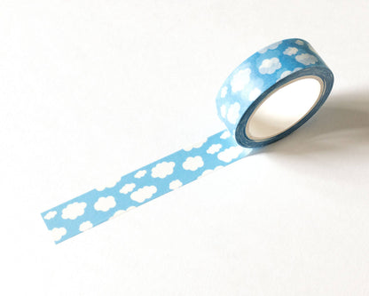Ruban Washi Clouds