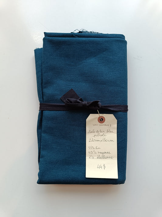 Toile de lin/rayonne - Coupon #67