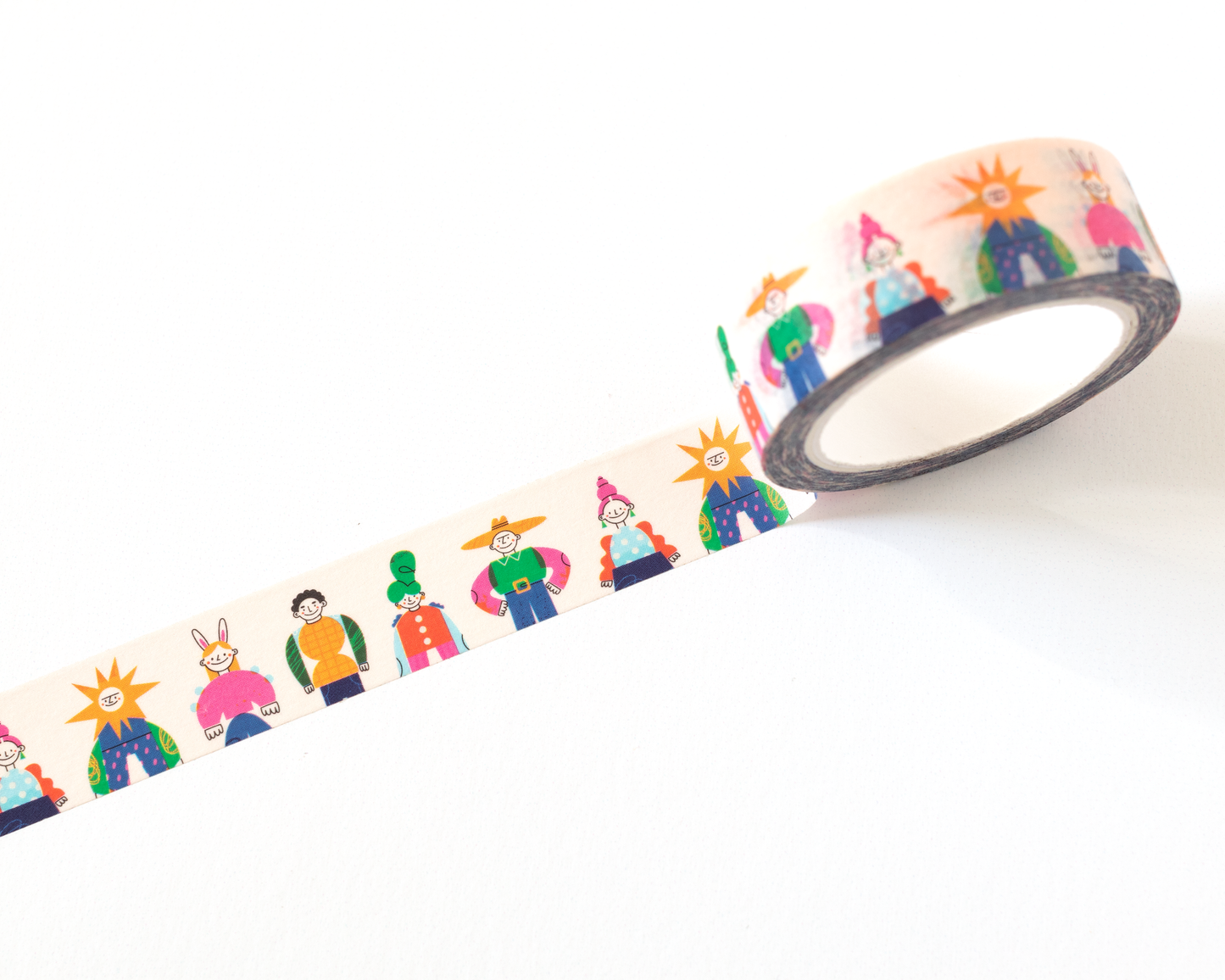 Ruban Washi Personnes Fantaisistes