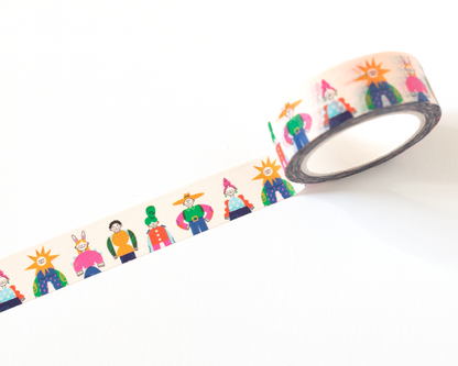 Ruban Washi Personnes Fantaisistes