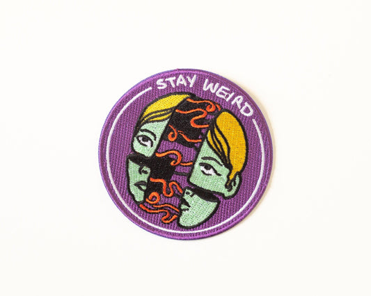 Patch thermocollant Stay weird - RippleSplash