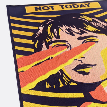 Grand écusson arrière « Not Today »