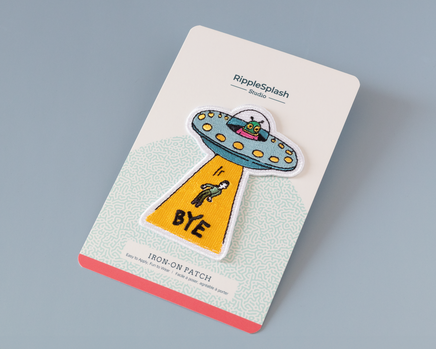 Patch thermocollant UFO Bye - RippleSplash