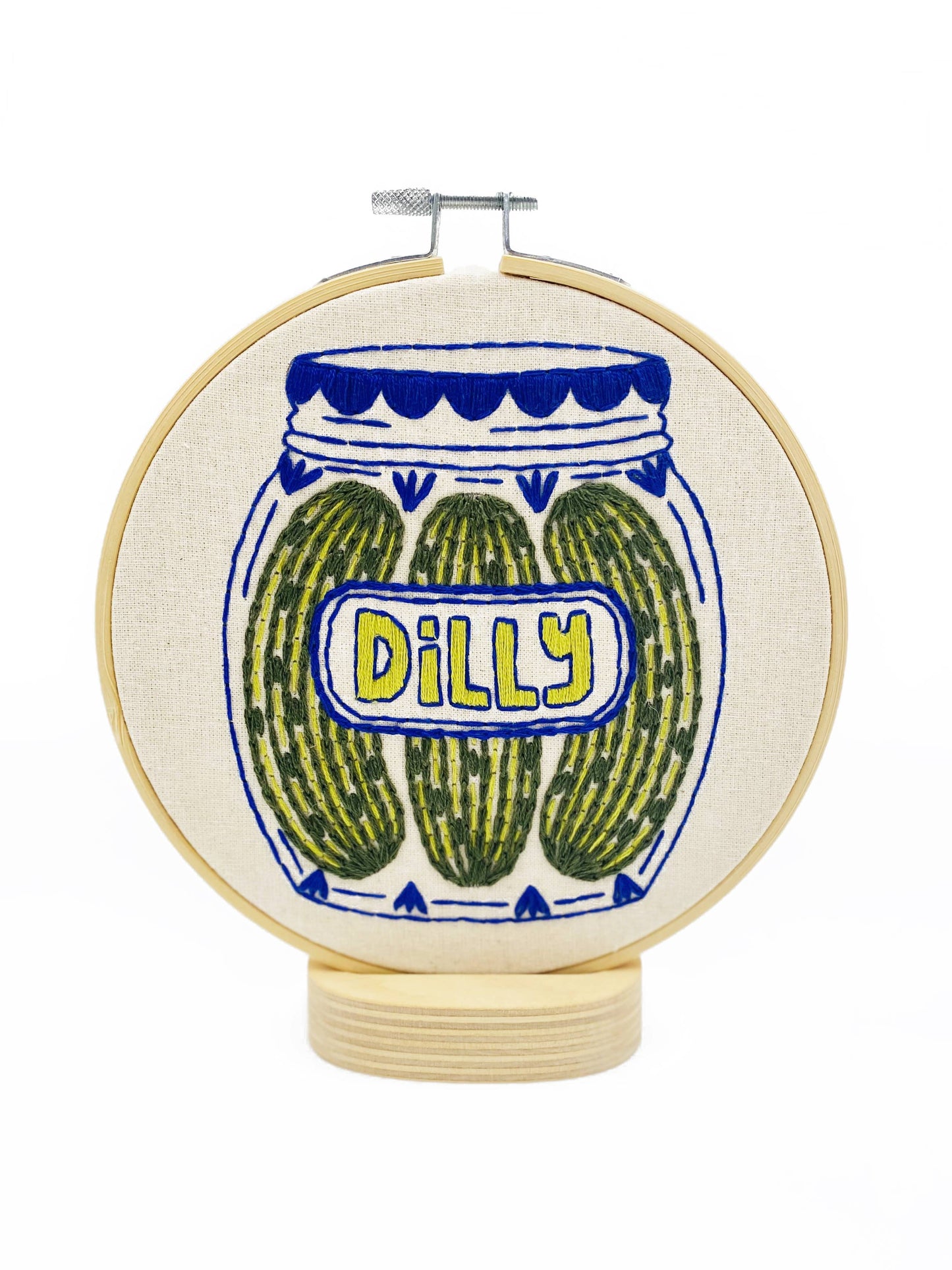 Complete Pickles Embroidery Kit