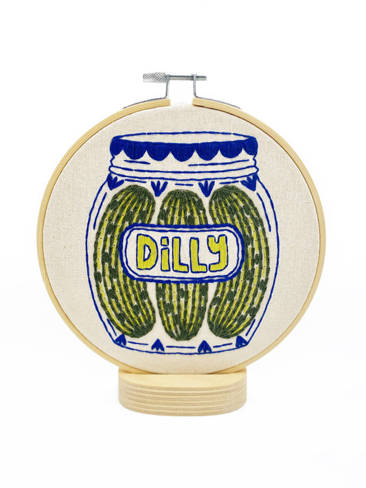 Kit complet de broderie Pickles