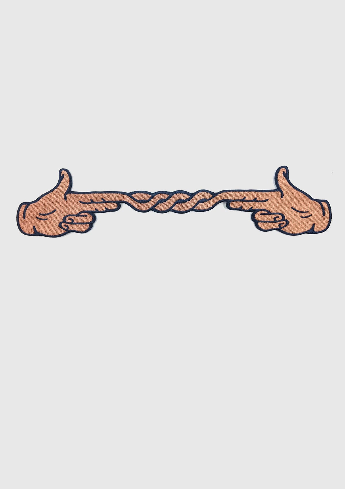 Patch dorsal Fingers Crossed Medium