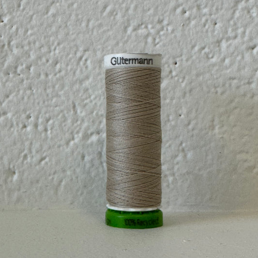 Fil de polyester recyclé / rPet - 722 Sable - GÜTERMANN