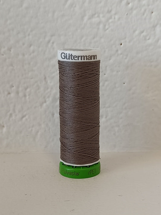 Fil de polyester recyclé / rPet - 727 Gris beige - GÜTERMANN