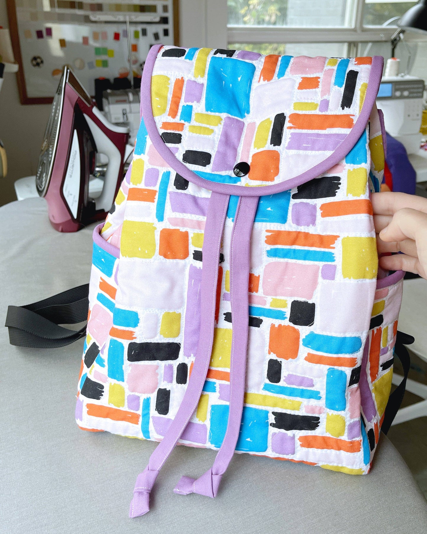 Pembina backpack paper pattern