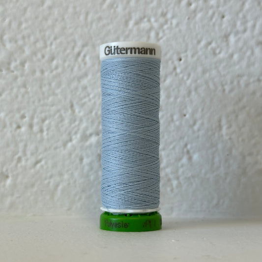 Fil de polyester recyclé / rPet - 75 Bleu ciel - GÜTERMANN