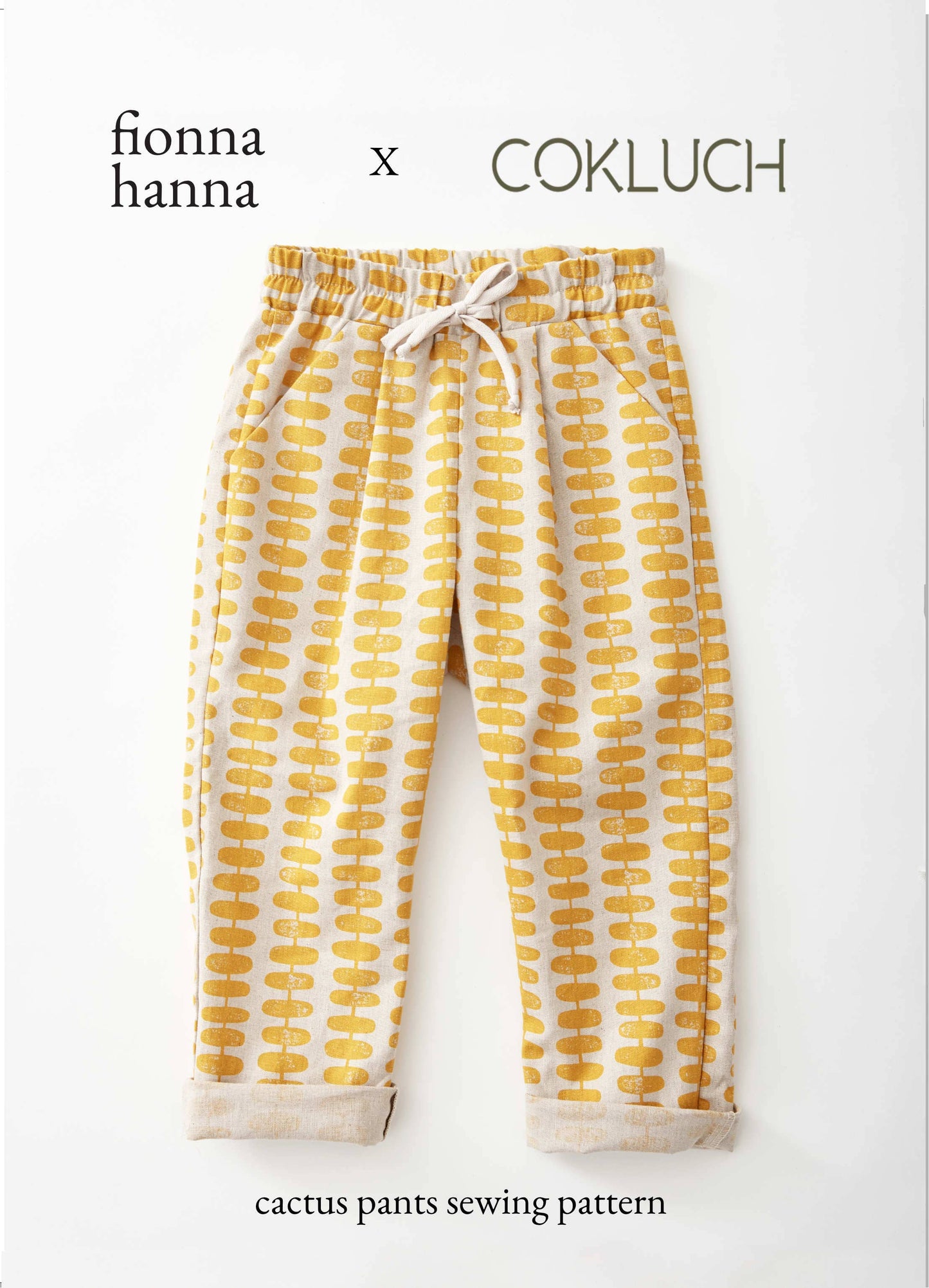 Pantalon enfant - Patron papier - Fionna Hanna x Cokluch