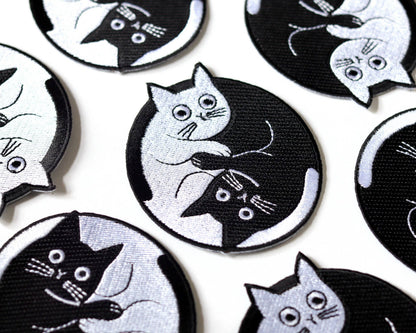 Patch thermocollant Chats Ying Yang - RippleSplash