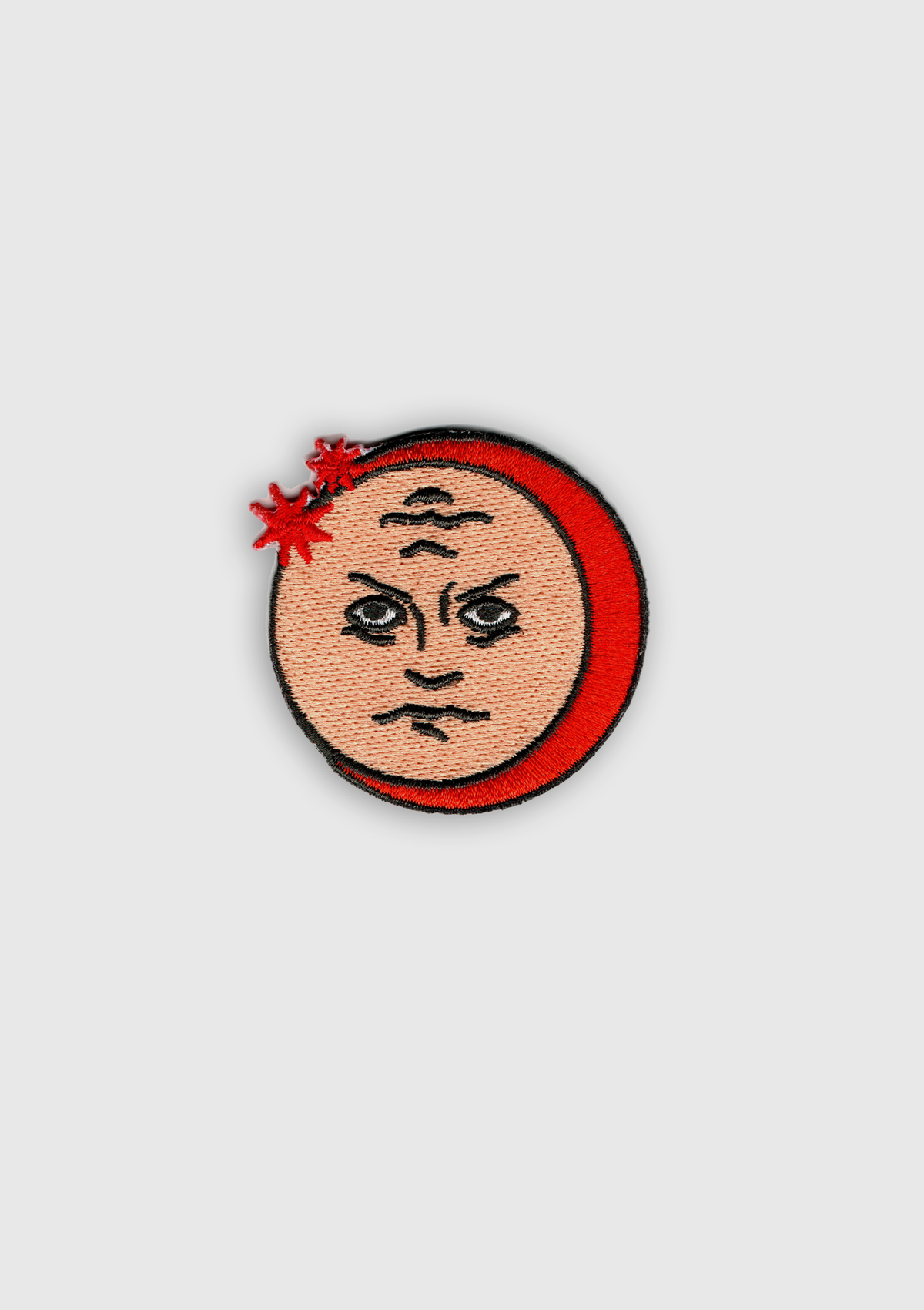Patch thermocollant brodé Moon Shine