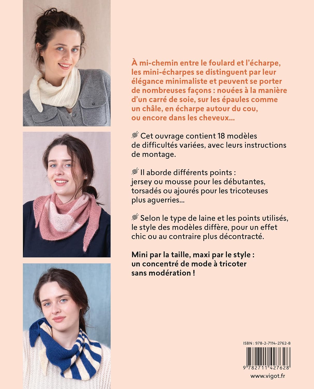 Mini-écharpes, maxi effet !: 18 modèles de tricot