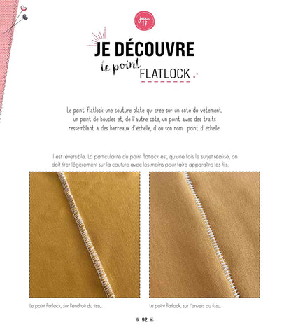 21 jours pour apprendre à coudre à la surjeteuse