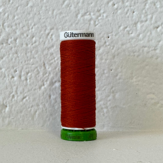 Fil de polyester recyclé / rPet - 837 Citrouille - GÜTERMANN