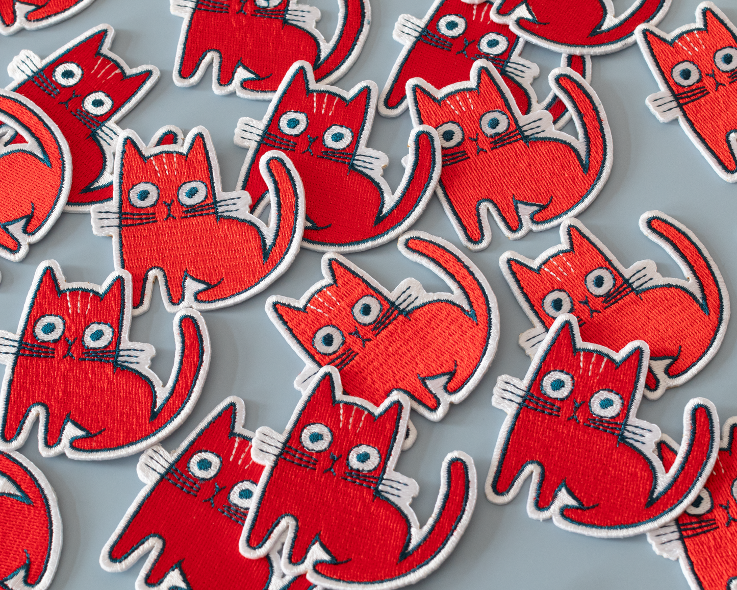 Patch thermocollant Chat rouge - RippleSplash