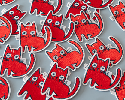 Patch thermocollant Chat rouge - RippleSplash