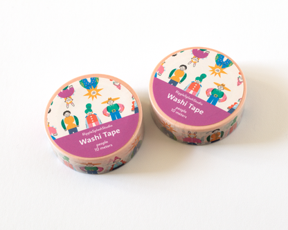 Ruban Washi Personnes Fantaisistes