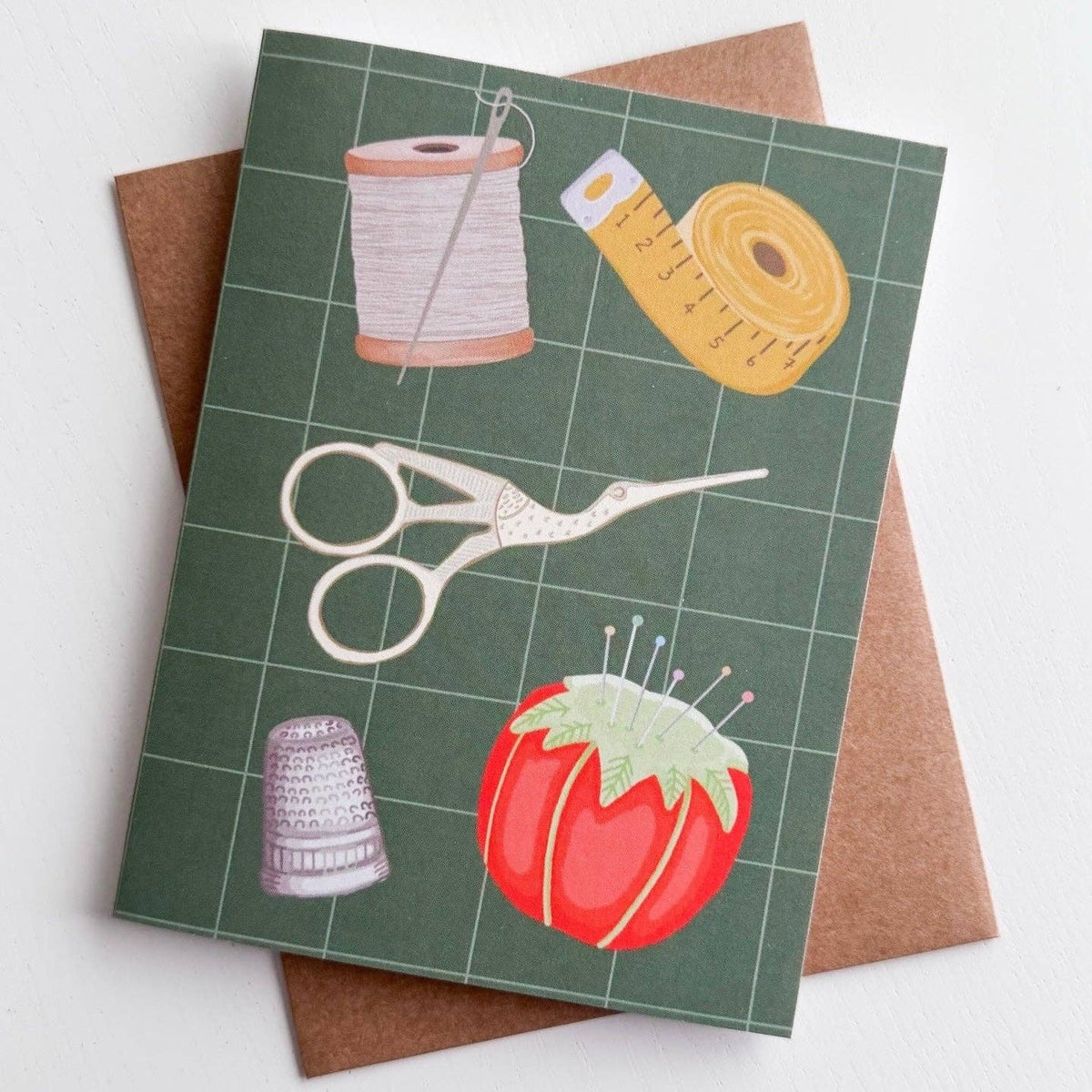 Carte de voeux "Couture" - Art By Tiu
